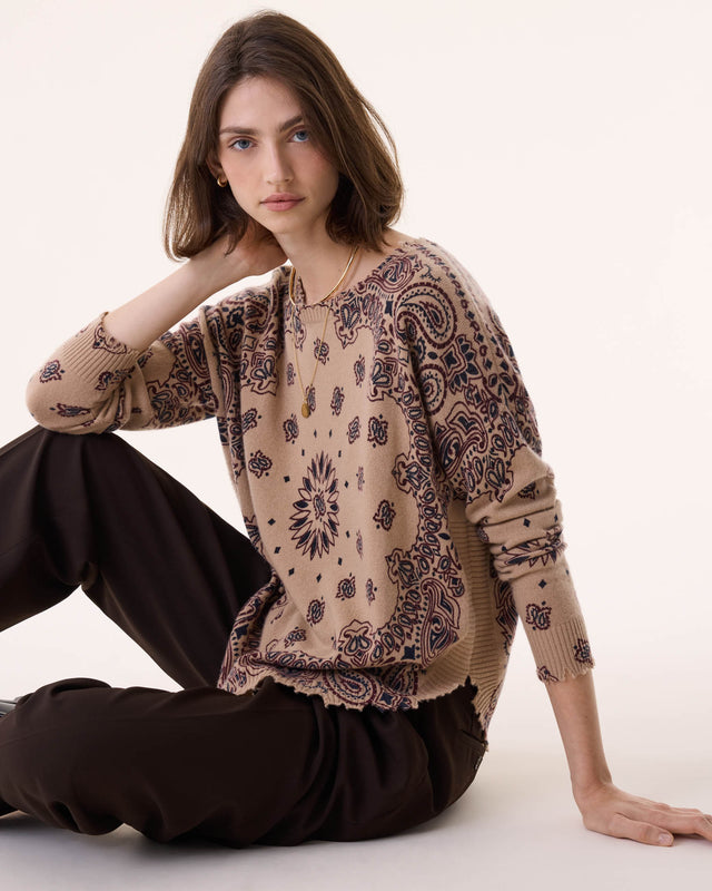 Pull Mela light camel - Image principale