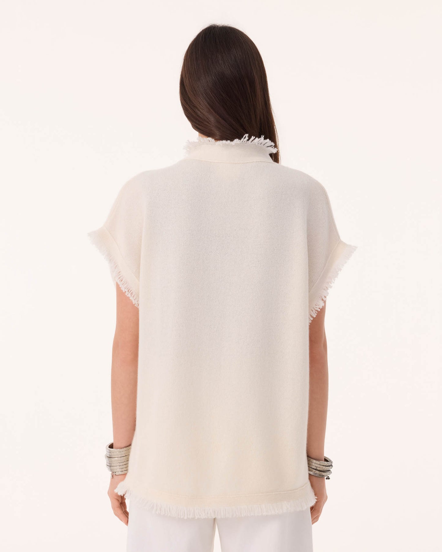 Gilet Nessa blanc