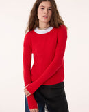 Pull Maori rouge corail