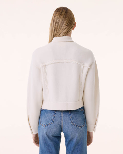 Veste Arya blanc vintage - Image principale