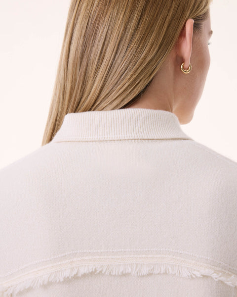 Veste Arya blanc vintage - Image principale
