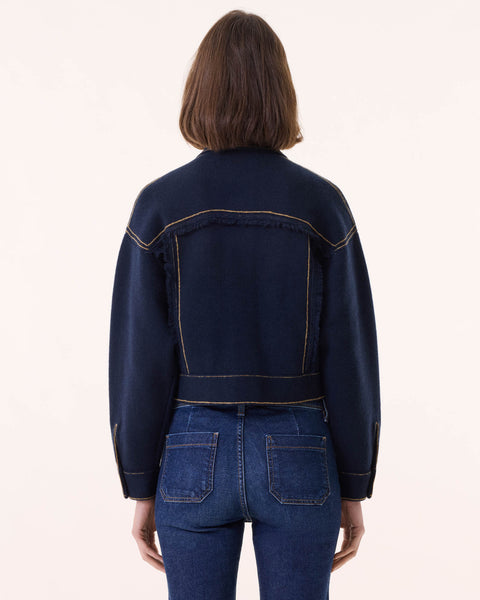 Jacket Arya dark navy blue - Image principale
