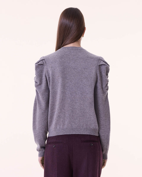 Pull Naoto taupe clair - Image principale