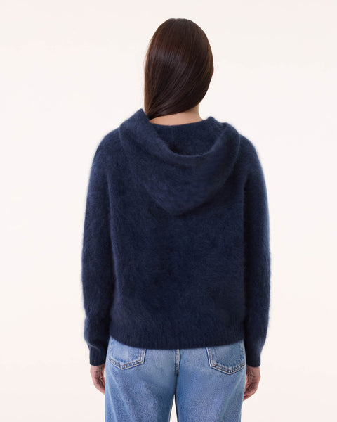 Sweater Hoodie Soso dark navy blue - Image principale