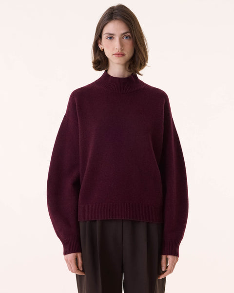 Sweater Fany burgundy - Image principale