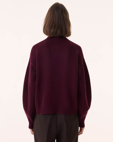Sweater Fany burgundy - Image principale