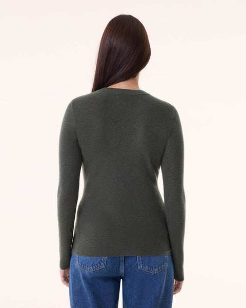 Sweater Bibiko dark khaki - Image principale