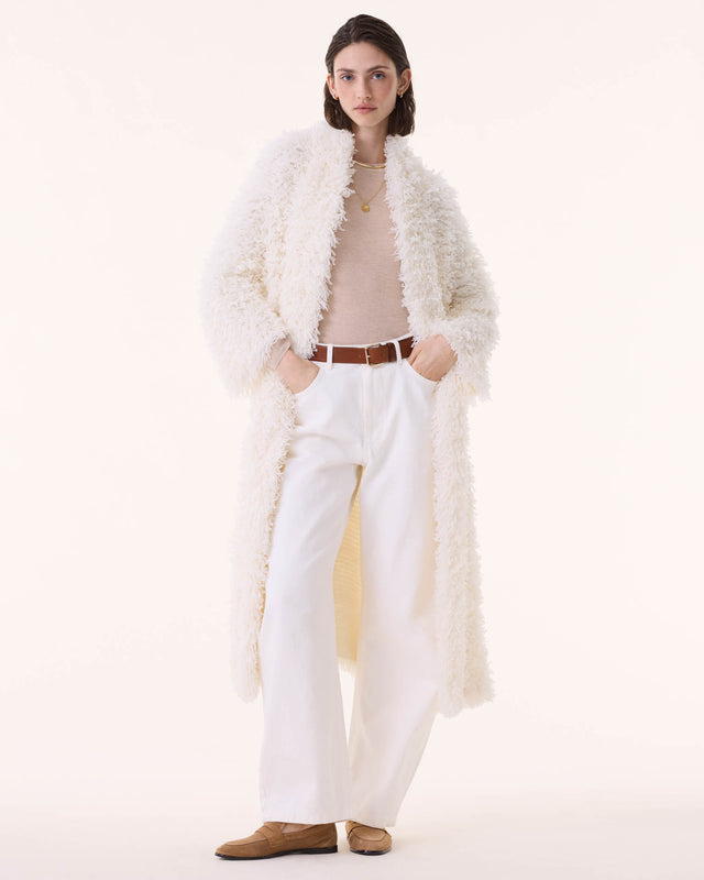 Manteau Yeti blanc - Image principale