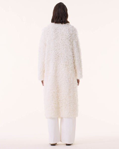Coat Teti white - Image principale