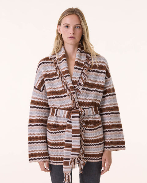 Veste Zaina camelo - Image principale