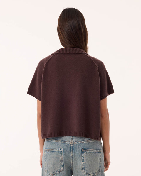 Sweater Aenor intense mocha - Image principale