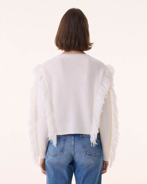 Pull Alberta blanc - Image principale