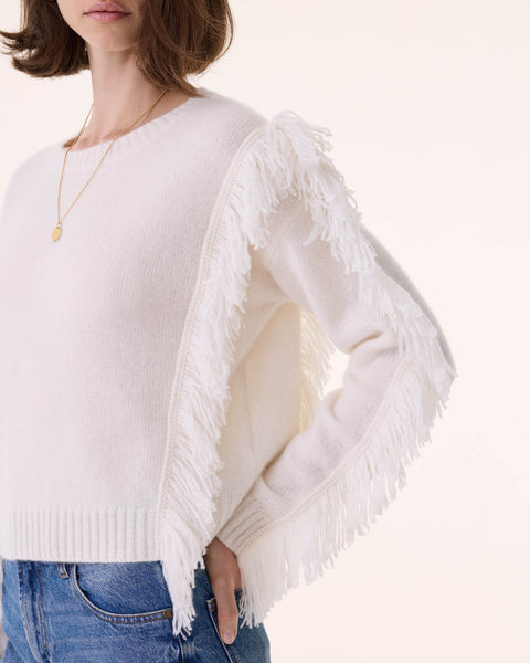 Pull Alberta blanc - Image principale