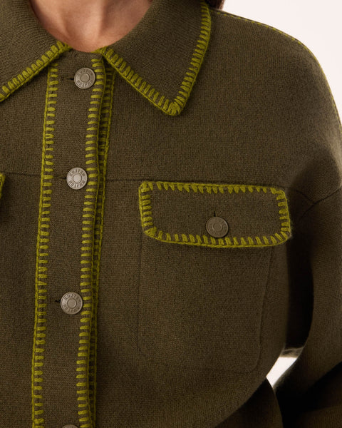 Jacket Area kombu green - Image principale