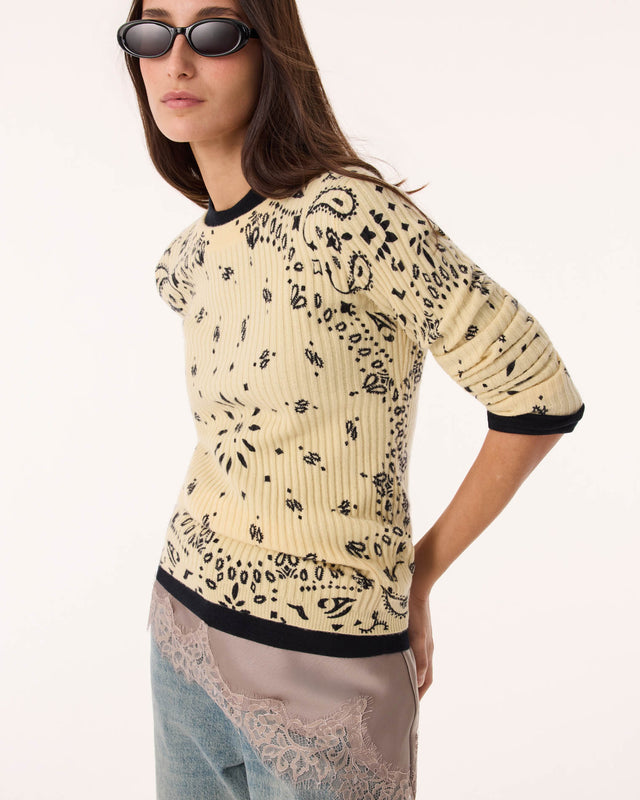 Sweater Bibi Bandana anise - Image principale