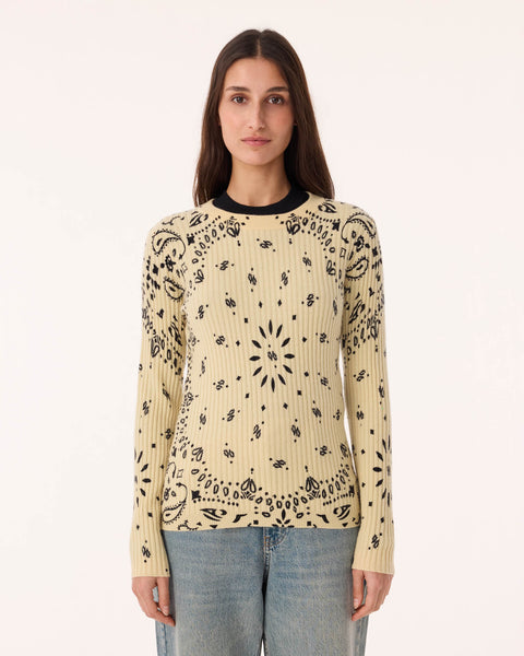 Sweater Bibi Bandana anise - Image principale