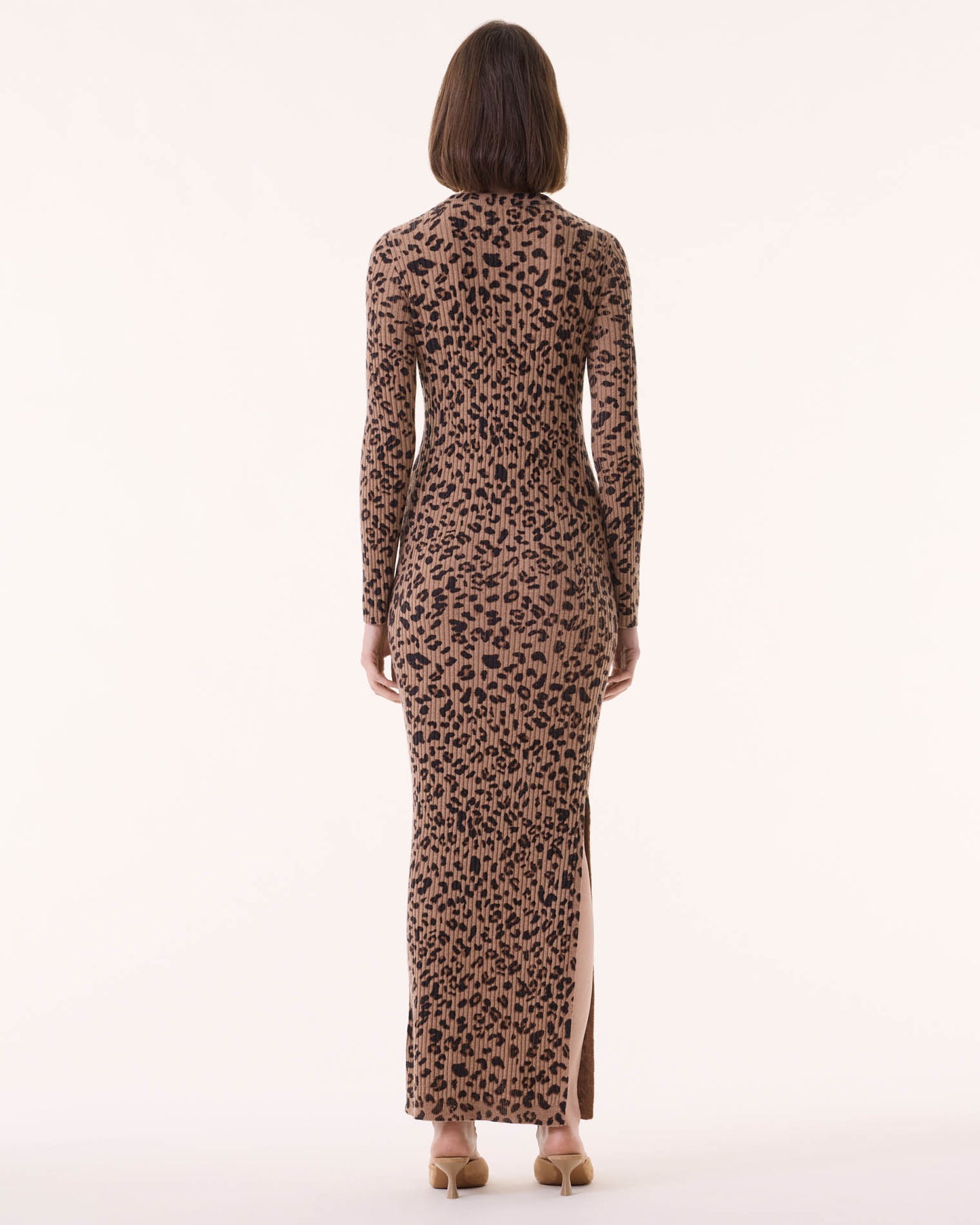 Robe Bibi Leo marron camelo