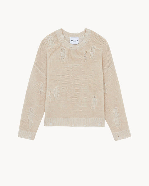 Pull Brooke beige organic - Image principale