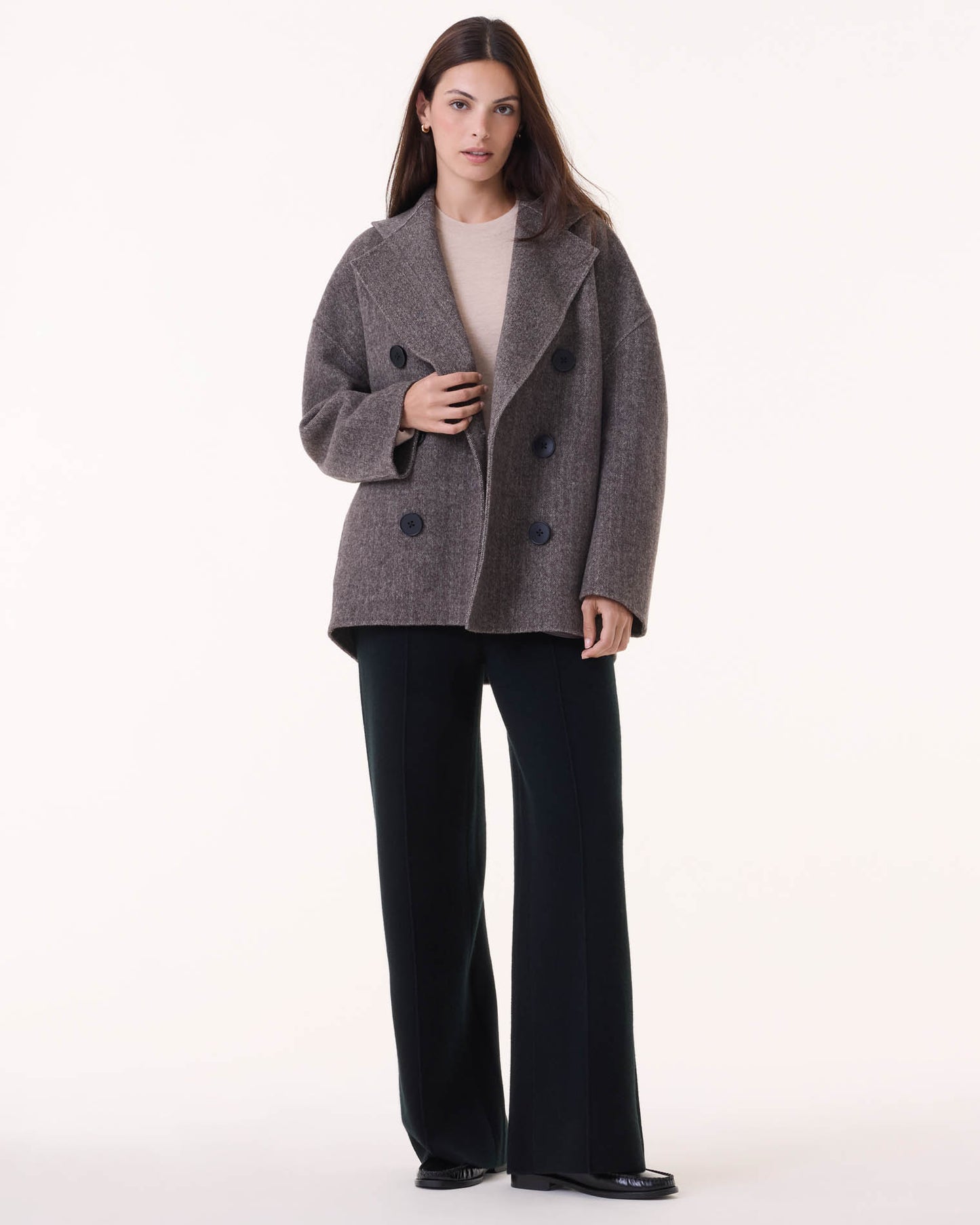 Veste Chacha taupe cendre