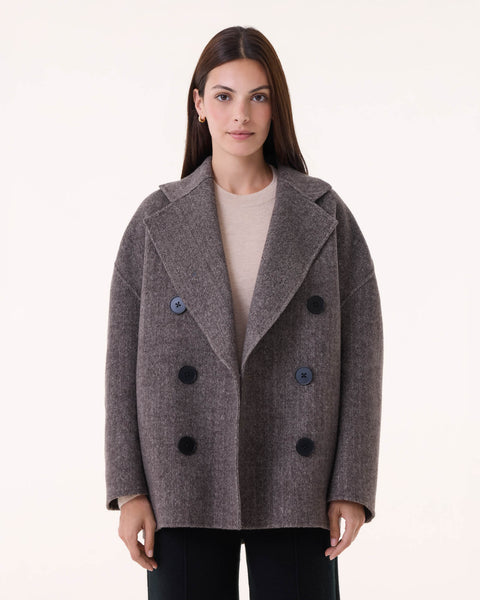 Veste Chacha taupe cendre - Image principale