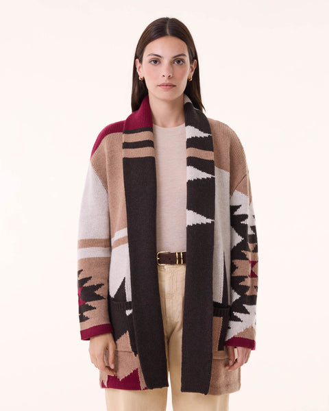 Gilet Cody Juno camelo - Image principale