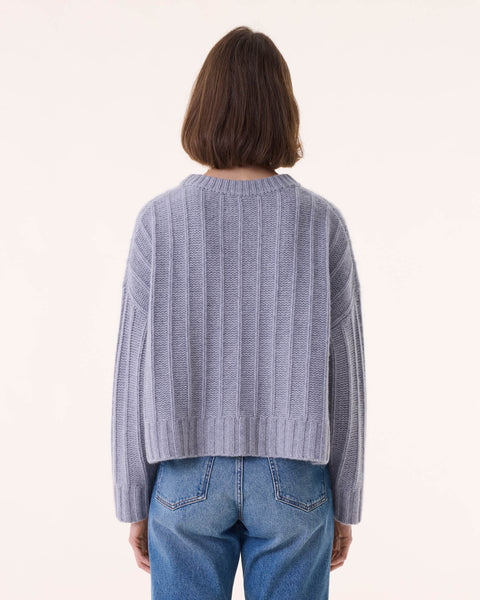 Pull Coty gris chiné - Image principale