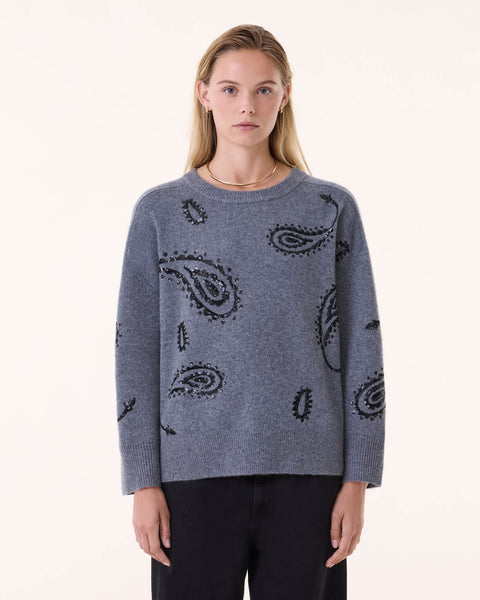 Pull Diane Set Diva gris flanelle - Image principale