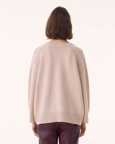 Sweater Divee organic beige - Image principale