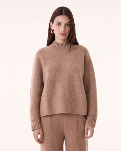 Sweater Halifax camelo brown - Image principale