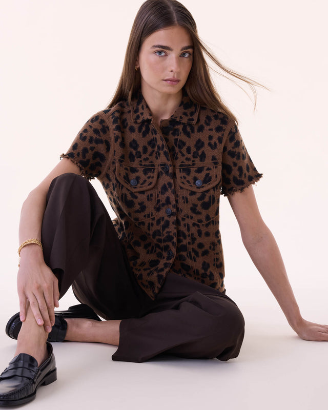 Jacket Jessinda Leo brown - Image principale