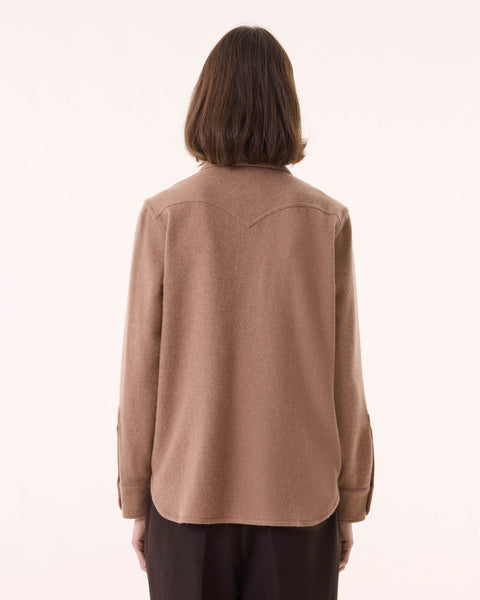 Shirt Lumber Plain camelo brown - Image principale