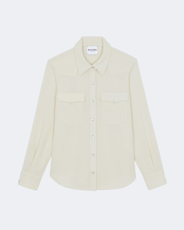 Chemise Lumber Plain blanc - Image principale