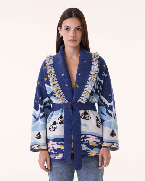 Gilet Mikinuit denim brut - Image principale