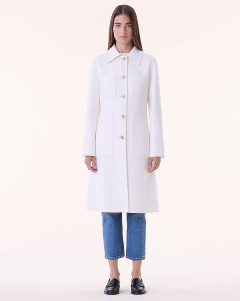 Manteau Montreal blanc - Image principale