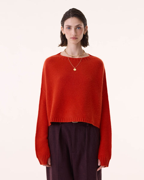 Sweater Nova red orange - Image principale
