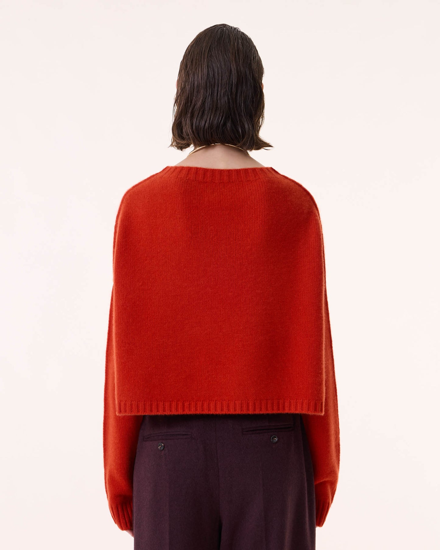 Pull Nova orange rosso