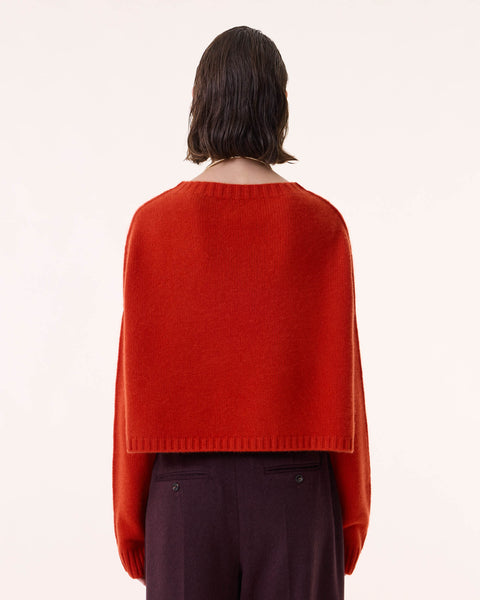Sweater Nova red orange - Image principale