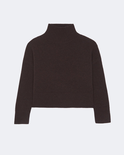 Sweater Ulla Crop espresso - Image 4