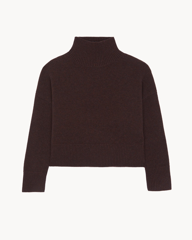Pull Ulla Crop espresso - Image principale