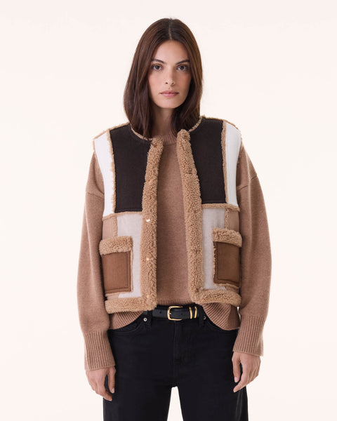Gilet Janeta light camel - Image principale