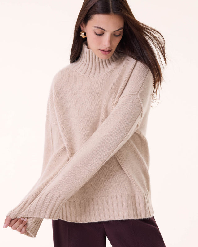 Sweater Seoul organic beige - Image principale
