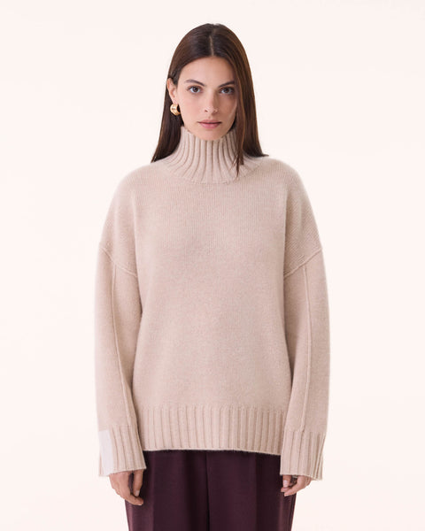 Sweater Seoul organic beige - Image principale