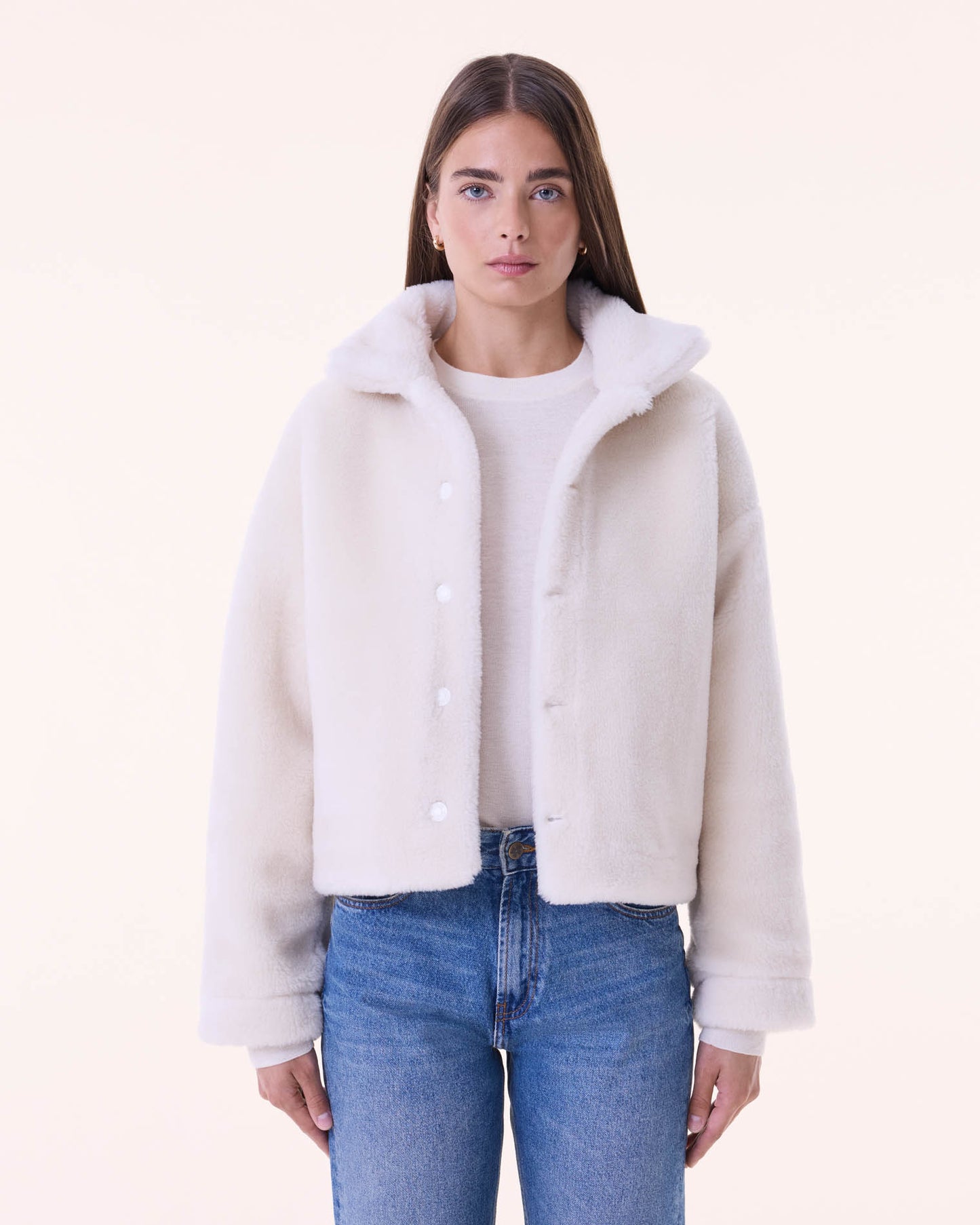Jacket Janet Patchwork white