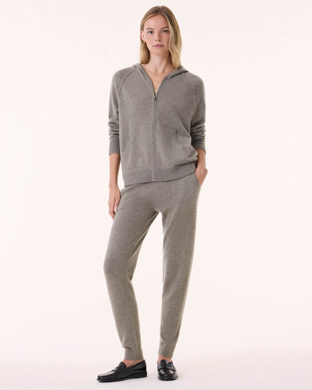 Gilet Gina kaki chiné - Image principale