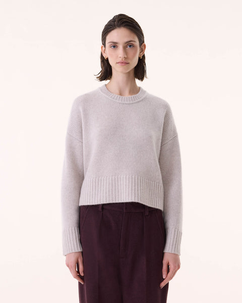 Sweater Pauly oats white - Image principale