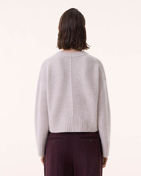 Sweater Pauly oats white - Image principale