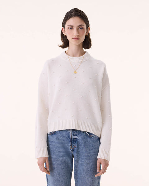 Sweater Diwn white - Image principale
