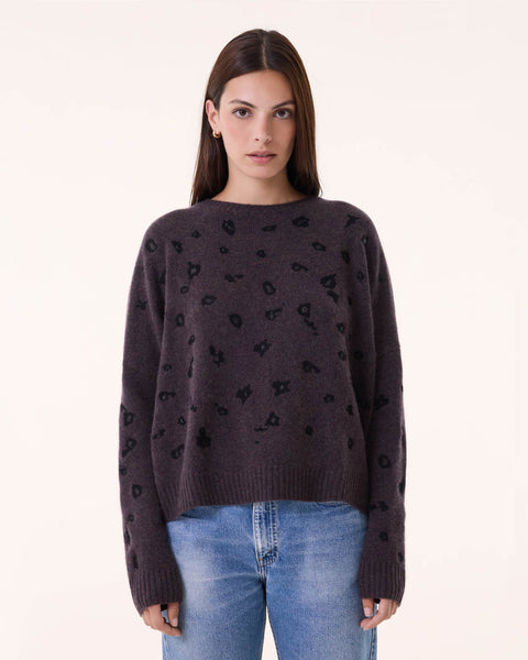 Sweater Amelie Animal Destroy brown - Image principale