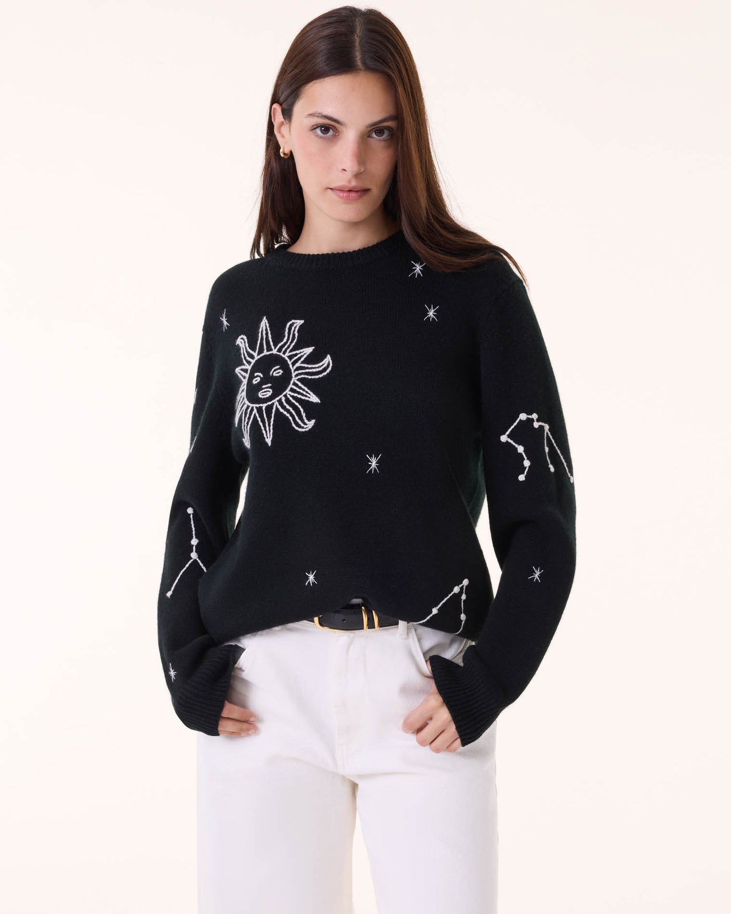 Pull astro oversize noir - Kujten