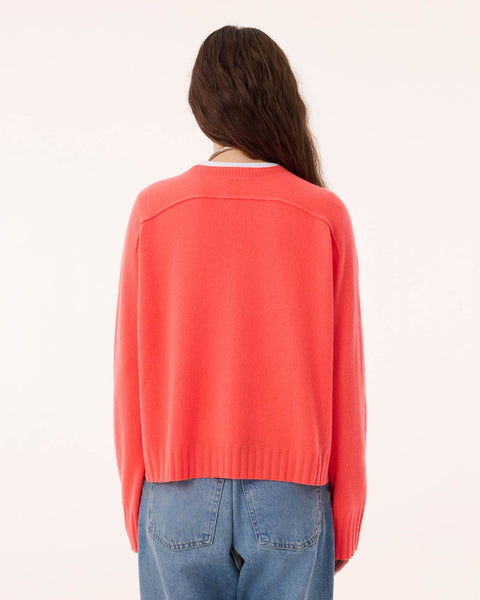 Sweater Emilia neon coral - Image principale